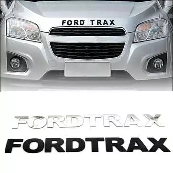 Автомобильная наклейка 3D DIY буквы эмблема наклейка автомобильный Стайлинг для Ch+evro+let Trax чёрный