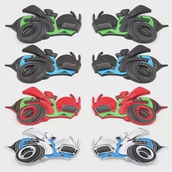 Автомобильная наклейка, эмблема, значок, наклейка на переднюю решетку для Caravan Challenger SRT Caliber Charger Durango Ram Bumblebee Super Bee color 2 Sticker