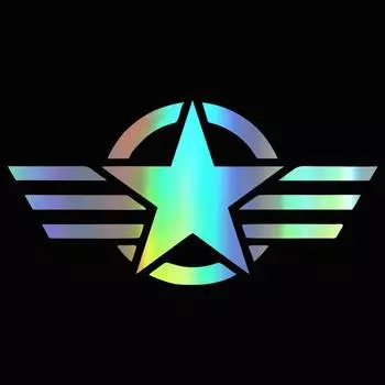 Автомобильная наклейка армейская военная забавная автомобильная виниловая наклейка для мотоциклов 20x10cm