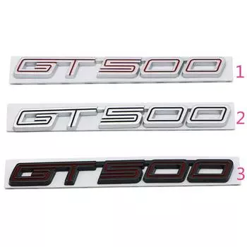 Автомобильная наклейка GT500, эмблема style 1