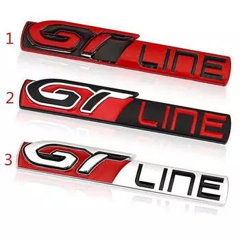 Автомобильная наклейка GT Line для Peugeot GT RCZ 308 508 3008 5008 style 2