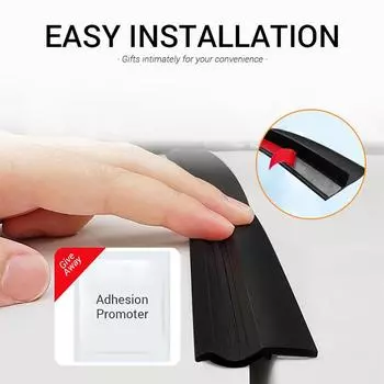 Автомобильная наклейка резиновая уплотнительная полоса для крыши, заполнитель щелей в крышке багажника для седана, хэтчбека, авто, пылезащитная водонепроницаемая уплотнительная полоса, автомобильные товары