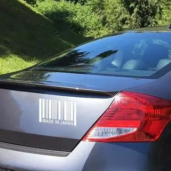 Автомобильная наклейка самоклеящаяся, не легко отваливается, светоотражающая светоотражающая автомобильная наклейка из ПЭТ для чёрный