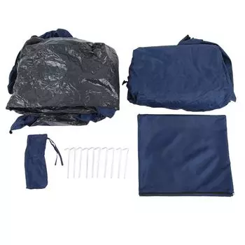 Автомобильная палатка для кемпинга, тент, удлинитель, палатки, защита от дождя, двухслойные, с сумкой для хранения для внедорожника