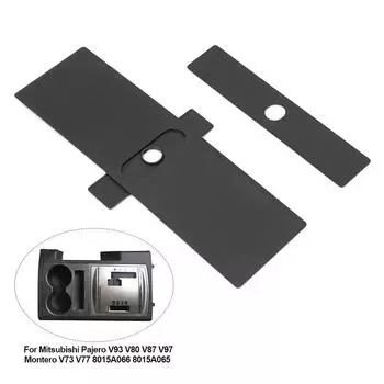 Автомобильная панель переключения передач, пылезащитный чехол, панель рычага переключения передач, резиновая накладка для Mitsubishi Pajero Montero V93 V97 V98 8015A066 8015A065