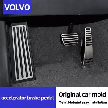 Автомобильная педаль акселератора, подставка для ног, педаль, крышка для Volvo XC60 XC90 S90 v90 s60 v60 xc40