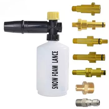 Автомобильная пена для мытья снега, пенная насадка, пенная насадка, пенная пушка, генератор пены для Daewoo Hammer, Karcher Makita, мойка высокого давления port A