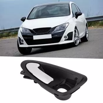 Автомобильная передняя левая внутренняя внутренняя дверная ручка подходит для Seat Ibiza 2009-2017 6J1837113A Автоаксессуары