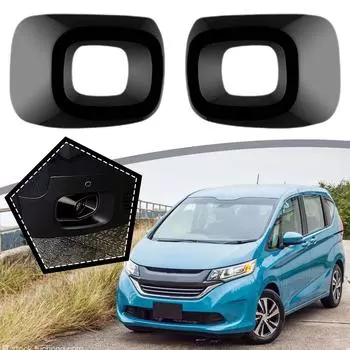 Автомобильная передняя противотуманная фара, рамка для Honda Freed Crosstar 2024, крышка противотуманной фары, автомобильные аксессуары H8G3