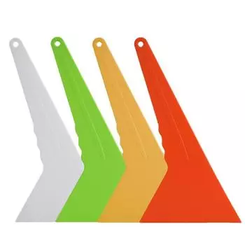 Автомобильная пленка для лобового стекла, скребок, скребок, установка наклеек на автомобиль, автомобильные аксессуары, защитные экраны, инструменты жёлтый