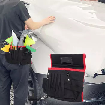 Автомобильная пленка сумка для инструментов поясная сумка для ремонта автомобилей портативные рабочие аксессуары практичная коробка универсальная