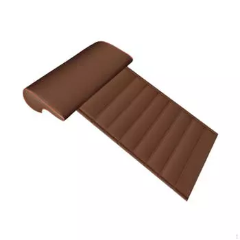 Автомобильная подставка для ног, удлиненная подушка 22,4x15,3 дюйма, аксессуары, универсальные, удобные для скамеек, кофейный