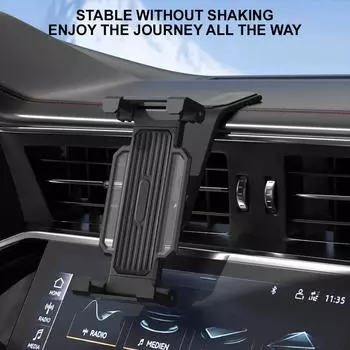 Автомобильная подставка для планшета Xnyocn, подставка для легкого крепления, 4-13 дюймов, универсальный держатель, центральная консоль для iPad, Xiaomi, Huawei, Tab PC
