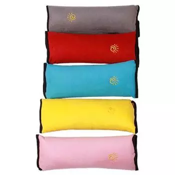 Автомобильная подушка, автомобильный ремень безопасности, защитная подушка для ремня безопасности автомобиля, подушка для детей One size серый