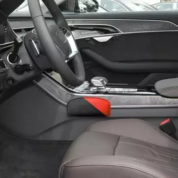 Автомобильная подушка для коленей, мягкий подлокотник, подушка Keen, дышащая пена с эффектом памяти, наколенник для автомобильной консоли, защищает колени и локти Black