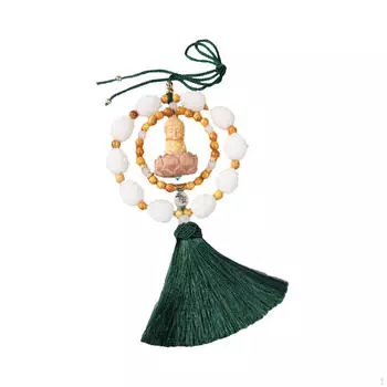 Автомобильная подвеска Bodhi Lotus, подвесная подвеска для салона автомобиля, подвесные подвески для дома, спальни зелёный