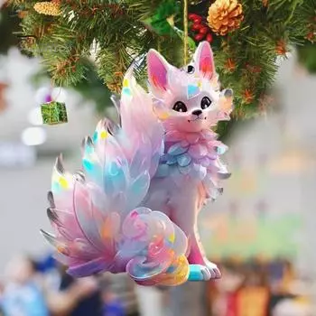 Автомобильная подвеска в виде белки, подвесное украшение со шнурком, легко подвешивается, универсальное использование, украшение для брелока, автомобильный аксессуар Squirrel