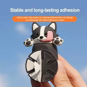 Автомобильная подвеска в виде милой качающейся собаки, подвесное зеркало заднего вида с внутренним декором, аксессуары для подарков для девочек