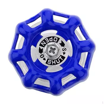 Автомобильная поворотная ручка, декор, крышка кнопки зажигания, простая установка, промышленный дизайн для автомобиля 5cmx2.3cm синий