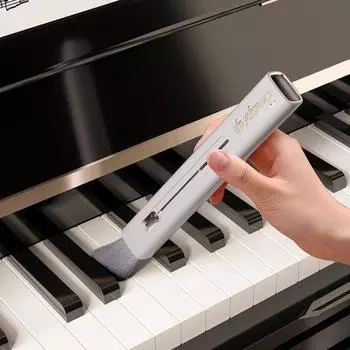 Автомобильная противоскользящая щетка с мягкой щетиной, щетка для детализации с регулируемой ручкой, инструмент для чистки авто, инструмент для детализации серый