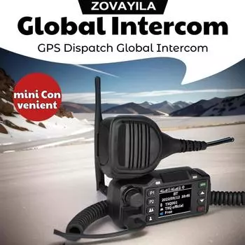 Автомобильная рация Global-PTT публичная сеть рации флот использует автомобильную платформу радиоприемника, проехав 5000 километров standard+SIM