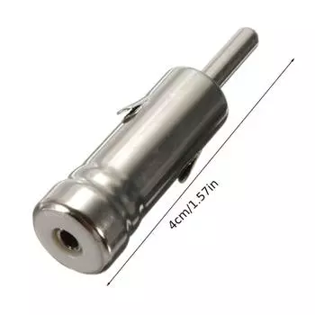 Автомобильная радиоантенна Адаптер Коаксиальный интерфейсный адаптер Разъем DIN гнездо к штекеру ISO Угловой разъем 3.5cm