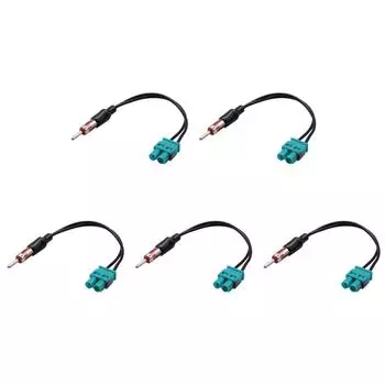 Автомобильная радиоантенна с двойным штекером Fakra-Din для VW RNS510 RCD510 Jetta