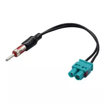 Автомобильная радиоантенна с двойным штекером Fakra-Din для VW RNS510 RCD510 Jetta