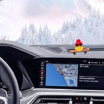 Автомобильная резиновая утка резиновая желтая утка автомобильные украшения со шляпой ожерелье солнцезащитные очки стол декор для автомобиля украшение для приборной панели дома автомобиль розовый