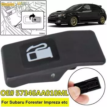 Автомобильная ручка открывания топливной двери, крышка для Subaru Forester Legacy Impreza STi WRX Outback 1996-2004 OE #