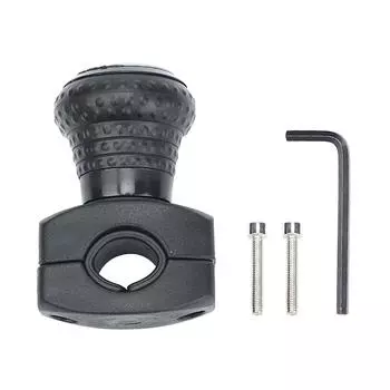 Автомобильная ручка управления двигателем Spinner Knob Easy Install Forklifts Рулевое колесо Trucks чёрный