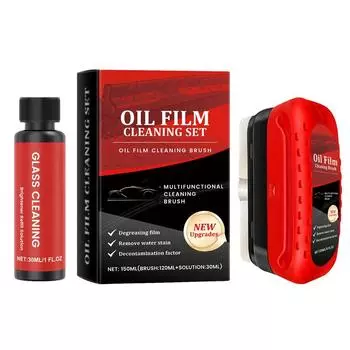 Автомобильная щетка для очистки масляной пленки, доска для очистки стекла с жидким средством для очистки лобового стекла, прочное средство для удаления лобового стекла CHINA