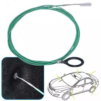 Автомобильная щетка для слива Гибкая дренажная щетка Дыроочиститель Отверстие для колеса Отверстие для люка Отверстие для багажника Отверстие для топливного бака Инструменты для очистки