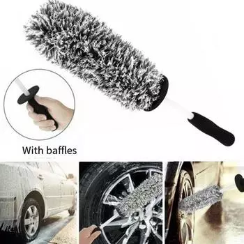 Автомобильная щетка, микрофибровая щетка для шин Длина: 45 см