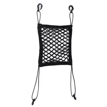 Автомобильная сетчатая сумка-барьер, растягивающаяся, экономящая место, универсальная сетчатая сумка для хранения, барьер для собак