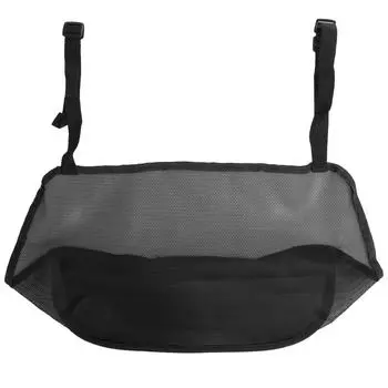 Автомобильная сетка-карман держатель для сумочки органайзер из сетки для подвешивания на спинку сиденья складной инструменты черный чёрный