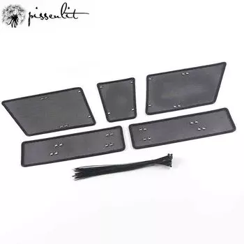 Автомобильная сетка от насекомых, комплект для передней решетки радиатора для Chevrolet Equinox 2017 2018 2019 2020 2024, аксессуары для сетки от насекомых чёрный