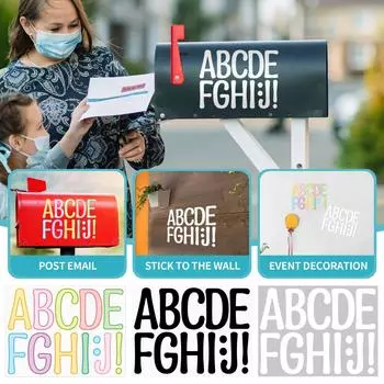 Автомобильная школа, детский сад, украшение, самодельные настенные наклейки с буквами, 3 листа/набор One Size