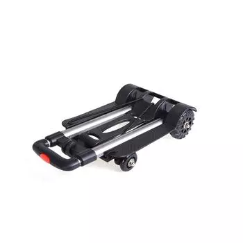 Автомобильная складная тележка из алюминиевого сплава, портативная дорожная тележка с прицепом, бытовая багажная тележка, тележка для покупок Sdgd