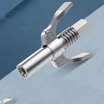 Автомобильная смазочная муфта, прочная, быстросъемная, смазочный пистолет, муфта NPTI/8 10000PSI, два нажатия, легко нажимать, аксессуары, инструмент для ремонта CHINA