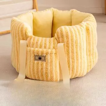 Автомобильная собачья будка для маленьких и средних собак, многофункциональная собачья будка, ленивый диван, теплая уличная подушка для кошек, толстый стиль M [