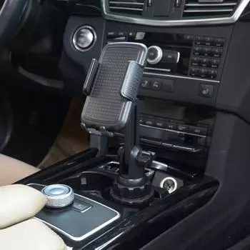 Автомобильная стойка для телефона, вращение на 360 градусов, пряжка, бесплатная регулировка, установка, конструкция, легко повредить, не устройство автомобиля