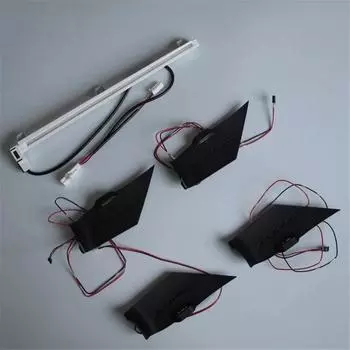 Автомобильная светодиодная лампа особой атмосферы Для Toyota Camry 2018 Декоративная лампа Дверь Передний пассажир Центральное управление Подсветка светодиодная подсветка голубого цвета автоаксессуары