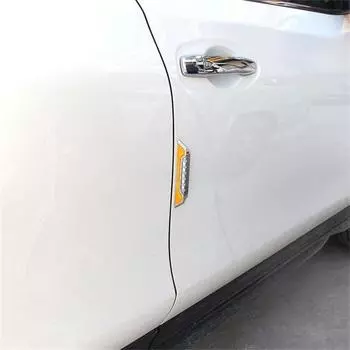 Автомобильная светоотражающая лента на солнечной энергии, сильная липкость, самоклеящаяся, длительное использование, многофункциональная, против столкновений белый