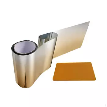 Автомобильная тонировочная пленка для солнцезащитного козырька, защитная пленка для лобового стекла, оконная пленка для солнцезащитного козырька золотой