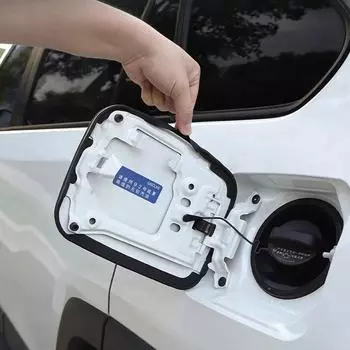 Автомобильная уплотнительная полоса топливного бака уплотнительные полосы крышка топливного бака резиновая водонепроницаемая для Toyota RAV4 2020-2023 аксессуары для стайлинга чёрный