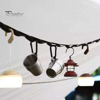 Автомобильная вешалка для одежды, нейлоновая плетеная, регулируемая длина, автомобильная дорожная бельевая веревка, прочный гибкий автомобильный органайзер для небольших автомобилей, фургонов, отелей, использования на открытом воздухе чёрный