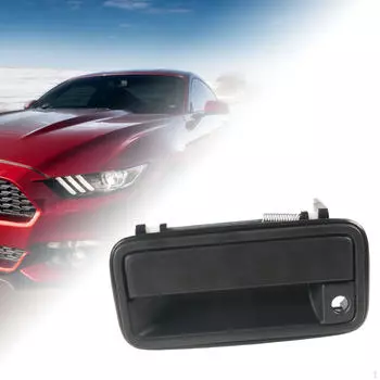 Автомобильная внешняя дверная ручка, автомобильные аксессуары, простая установка, черный профессиональный внешний вид Front Right