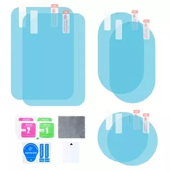 Автомобильная водонепроницаемая пленка противотуманная наклейка зеркало окно прозрачное для Vw Passat B6 Touran Baby Yoda Ford Edge Golf 5 аксессуары Deadpool