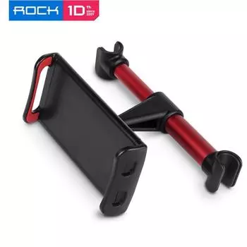 Автомобильная задняя подушка, держатель для телефона, планшета, автомобильная подставка, сиденье, задний подголовник, монтажный кронштейн для iPhone X8, iPad Mini Tablet 4-11 дюймов чёрный